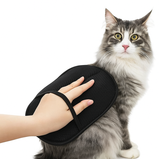 Electrostatic Pet Hair Removal & Grooming Glove