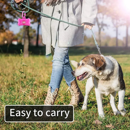 Pet Poop Bag Solid Color Printed Pet Garbage Bag Clean Poop Bag Dog